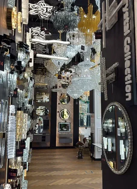 Iluminatul din showroom